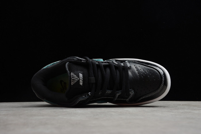 nike sb dunk low Di*m*nd s*pply co black Di*m*nd bv1310-001
