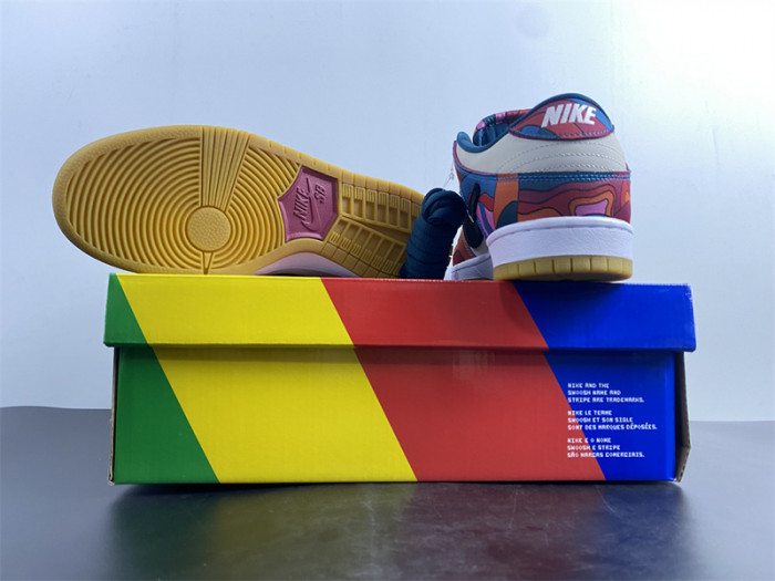 nike sb dunk low pro parra abstract art (2021) dh7695-600