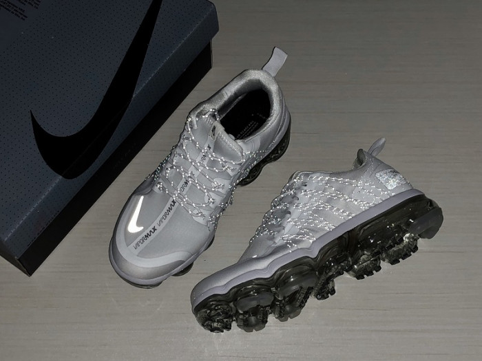 air vapormax run utility white reflect silver (w) aq8811-100