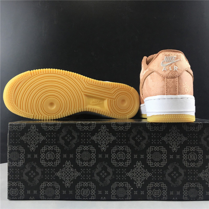 air force 1 low clot rose gold silk cj5290-600