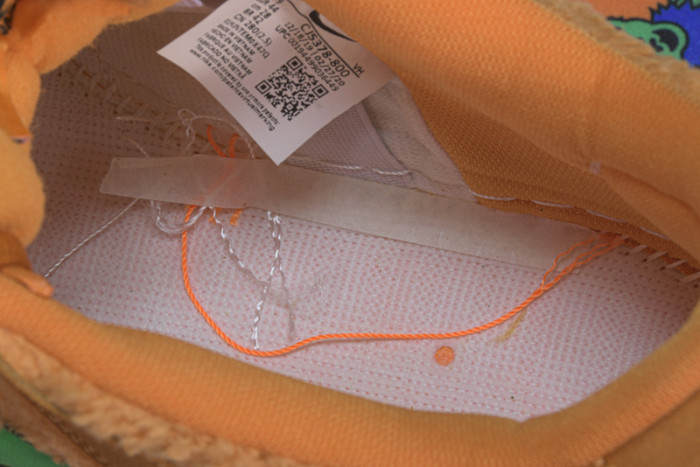 grateful dead nike sb dunk low orange bear cj5378-800