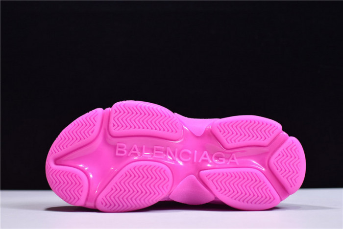 blcg sneaker triple.s.gomma rose red 524039 w2fa1 7634