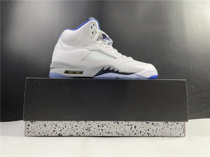 air jordan 5 retro white stealth (2021) dd0587-140