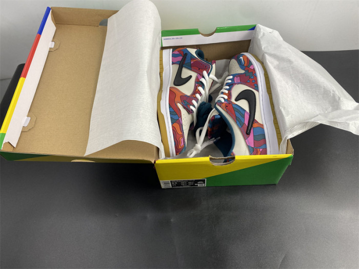 nike sb dunk low pro parra abstract art (2021) dh7695-600