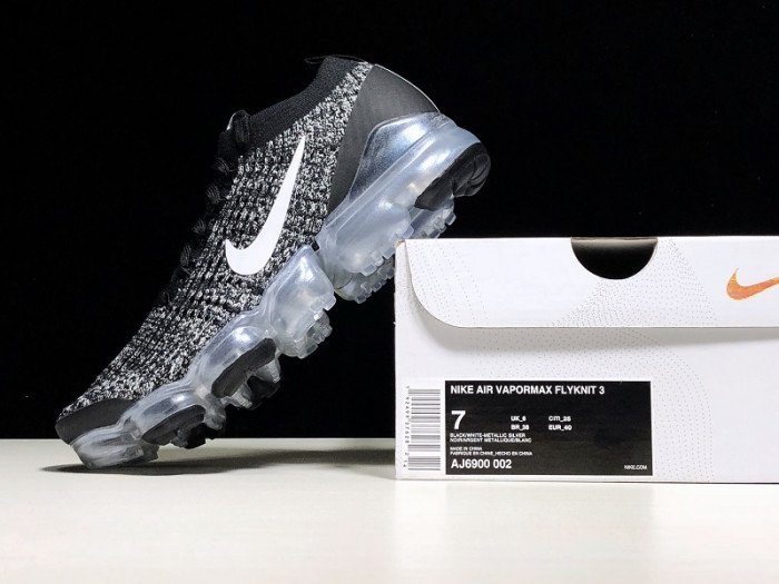 air vapormax flyknit 3 oreo aj6900-002