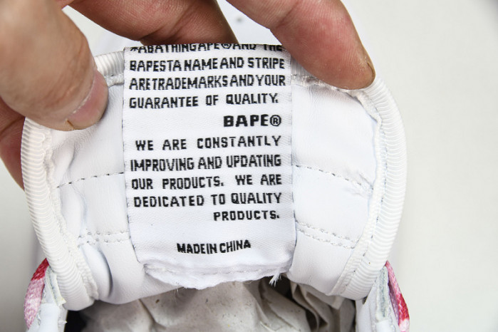 bape sta low sneaker