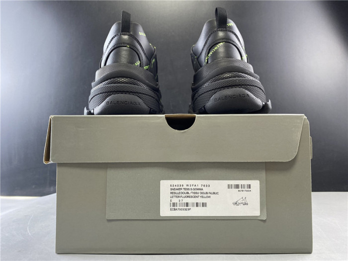 blcg sneaker triple.s.gomma black 524039 w2fa1 7633