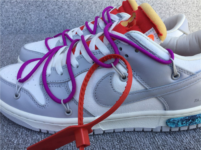 nike dunk low o-w lot 45 dm1602-101