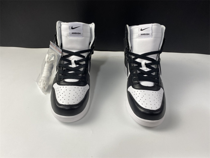 nike dunk high ambush black white cu7544-001