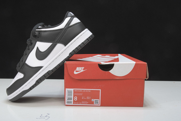 nike dunk low retro white black panda (2021) dd1503-101