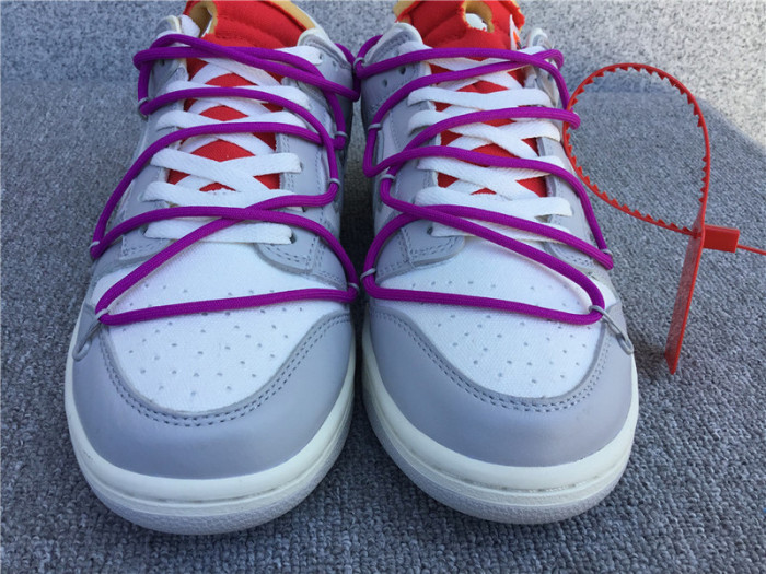 nike dunk low o-w lot 45 dm1602-101