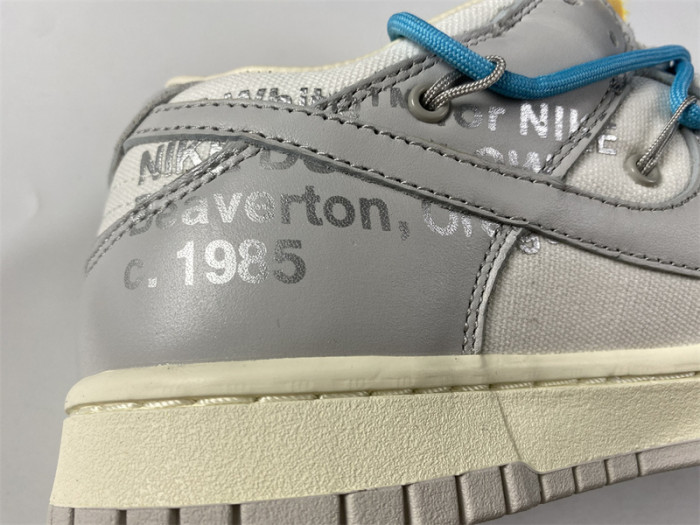 nike dunk low o-w lot 2 dm1602-115