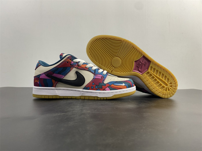 nike sb dunk low pro parra abstract art (2021) dh7695-600