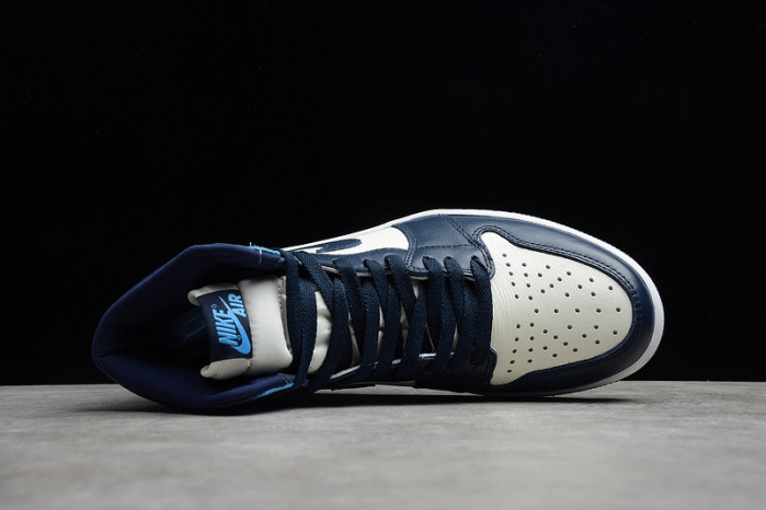air jordan 1 retro high og | unc - obsidian university blue 555088-140