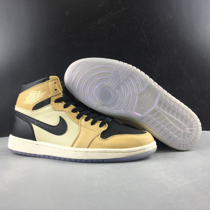 air jordan 1 high premium wmns fossil mushroom ah7389-003