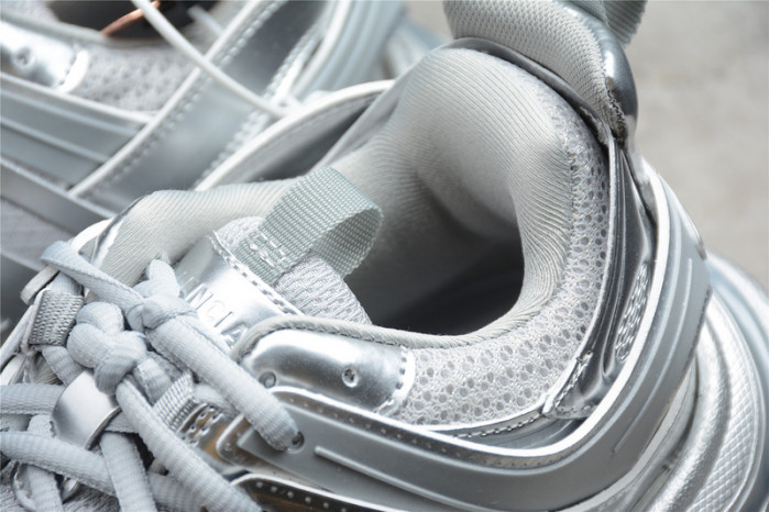 BALENCIAGA Track Trainer Full Silver Matllic 542023W2FS38100
