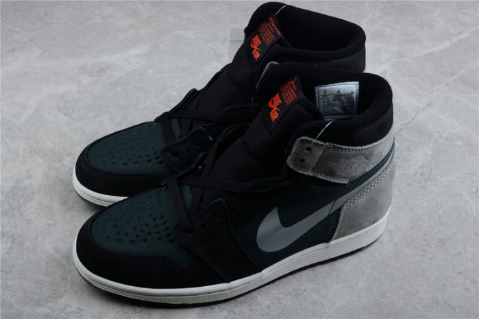 air jordan 1 retro high element gore-tex black particle grey db2889-001