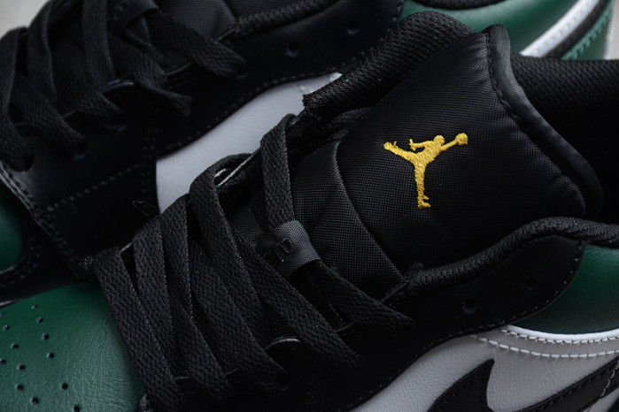 jordan 1 low green toe - 553558-371