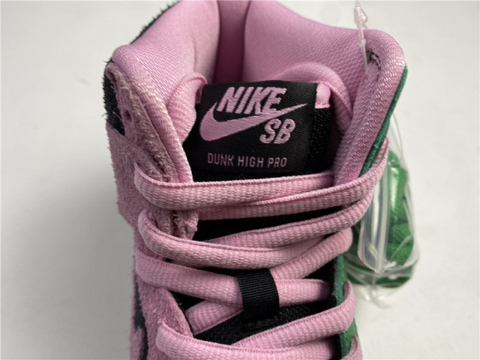 nike sb dunk high invert celtics cu7349-001