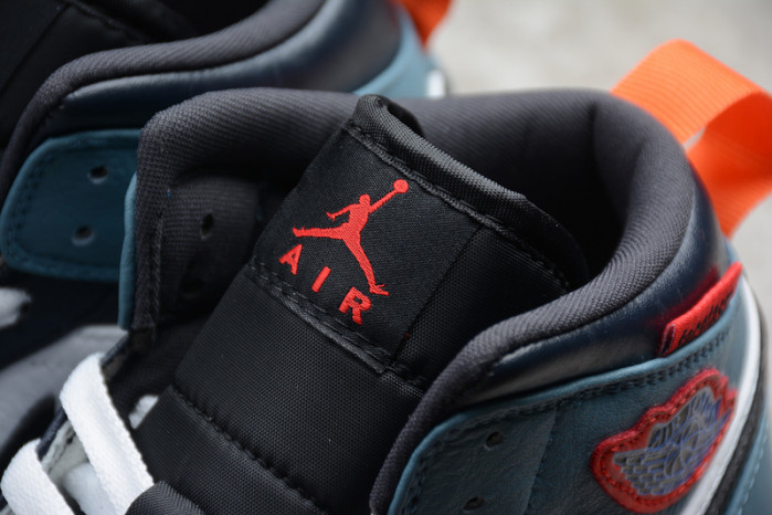 F**etasm x jordan 1 mid fearless blue white cu2802-100