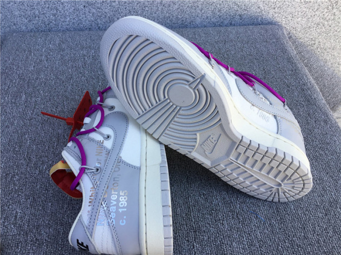 nike dunk low o-w lot 45 dm1602-101