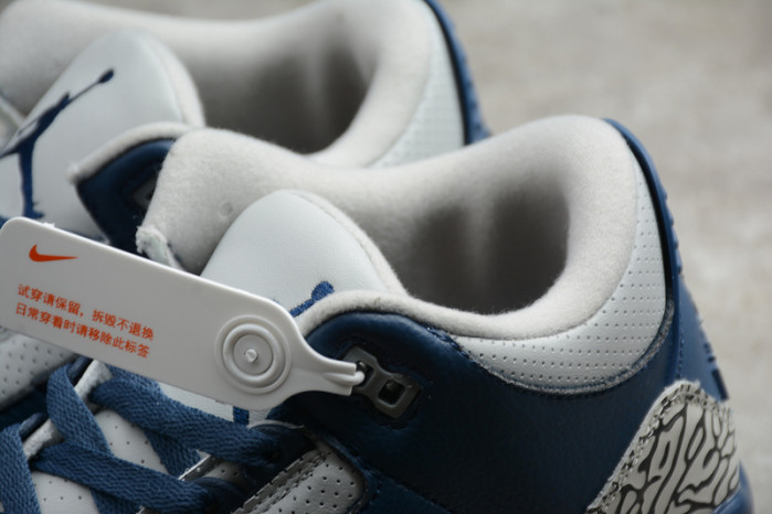 air jordan 3 “midnight navy”ct8532-401