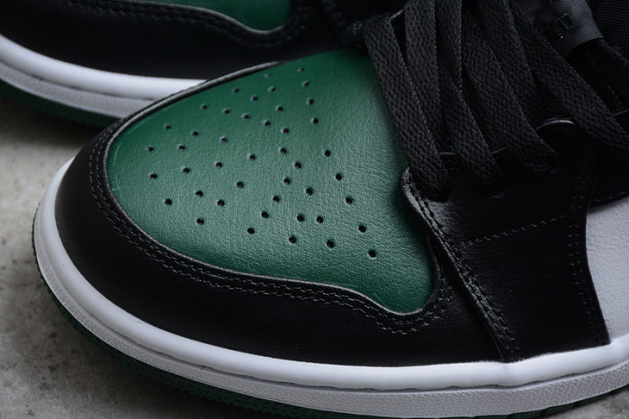 jordan 1 low green toe - 553558-371