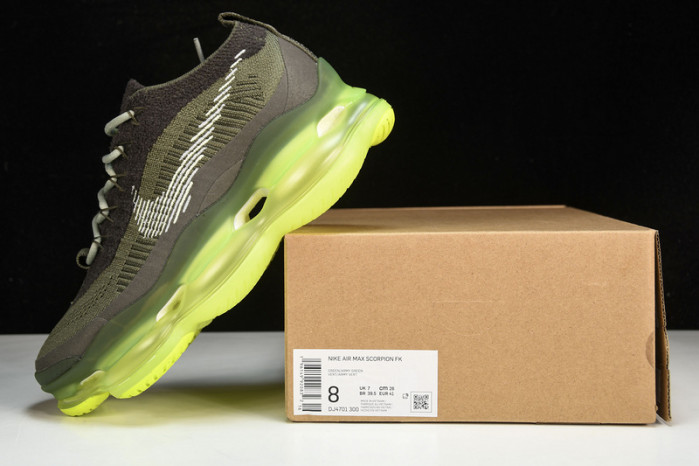 Nike Air Max Scorpion FK Barely Volt (2023) DJ4701-300