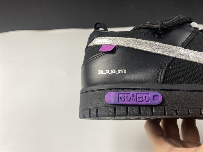 nike dunk low o-w lot 50 dm1602-001