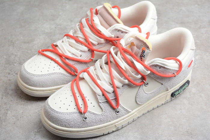 nike dunk low o-w lot 33 dj0950-118