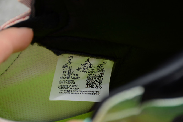 j balvin x air jordan 1 high og dc3481-900