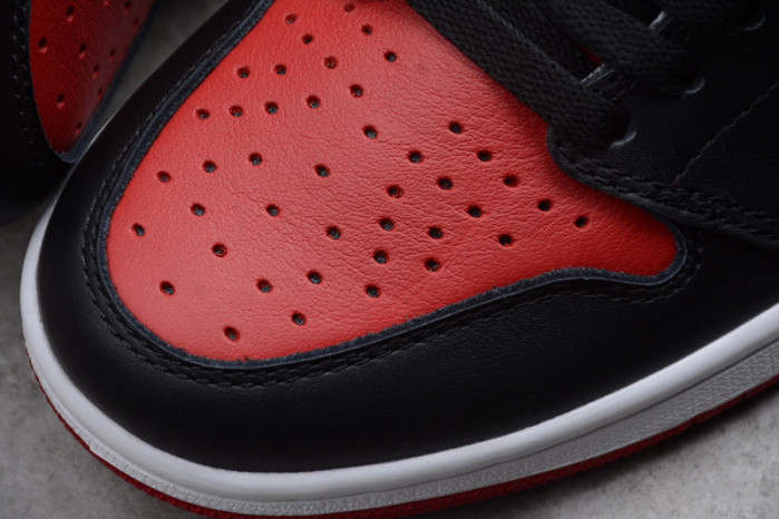 air jordan 1 retro high og banned bred black red 555088-001