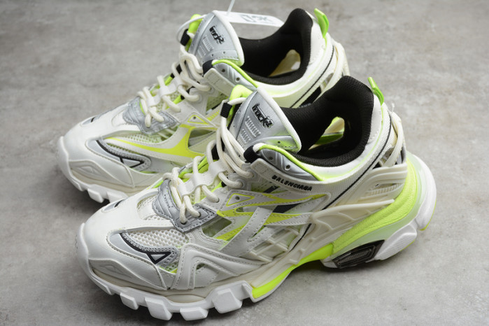 blcg track.2 beige luorescent yellow (w) 568615w2gn55819