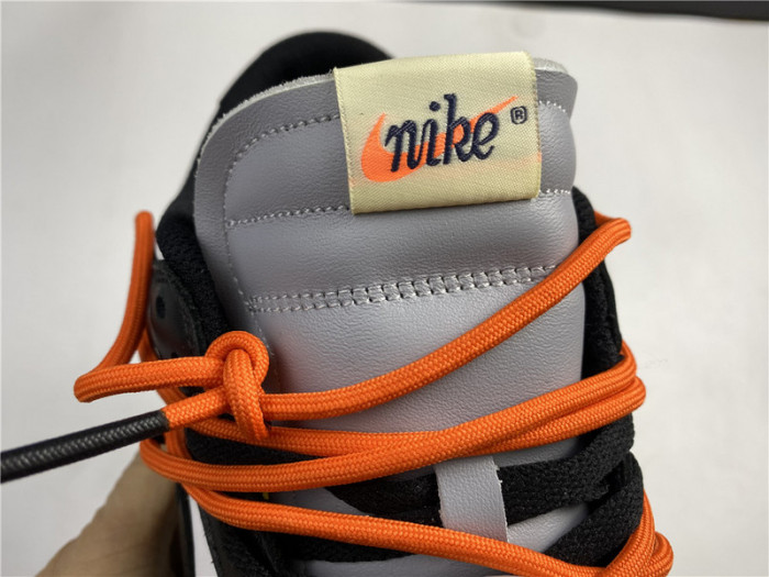 o-w x nike dunk low ct0856 -001