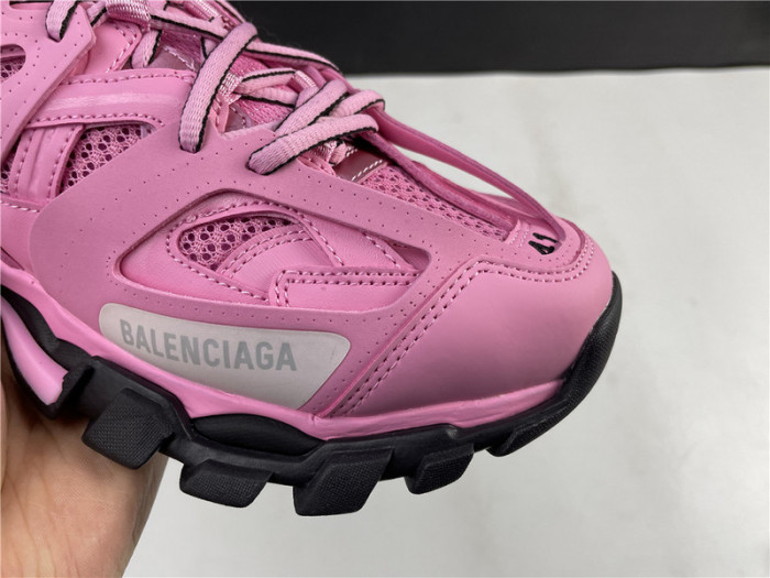 Ba*len*cia*ga track trainer pink black 542023w1gb85542