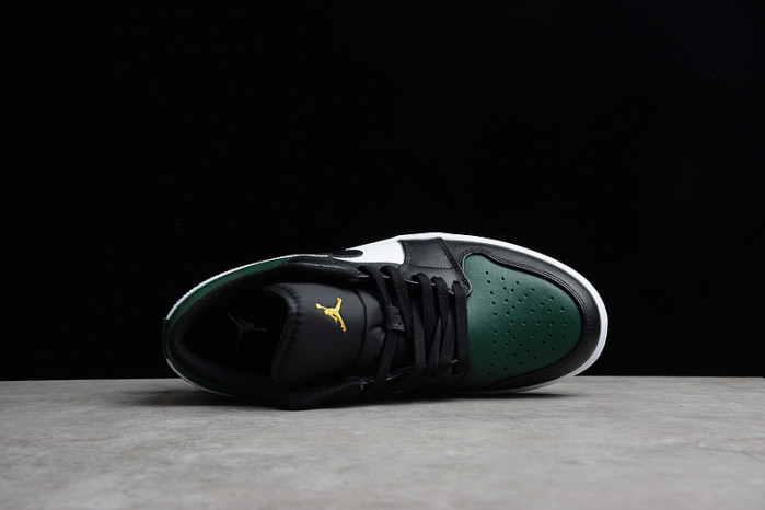 jordan 1 low green toe - 553558-371