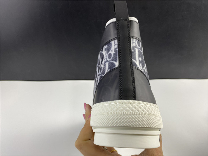 D*or b23 oblique high top sneaker
