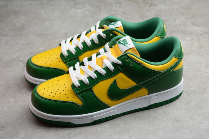 nike dunk low brazil (2020) cu1727-700