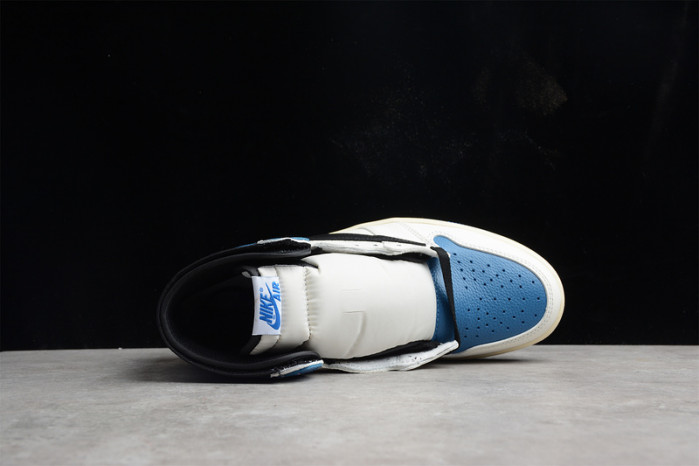 travis scott x fragment x air jordan 1 high og sp military blue dh3227-105