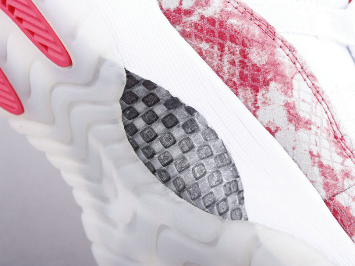 air jordan 11 retro low "pink snakeskin" ah7860 106
