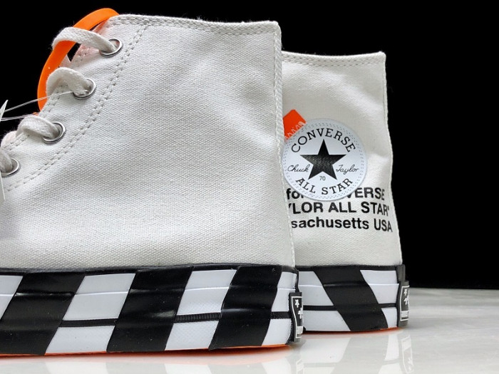 o-w x converse 2.0 white/black 163892c