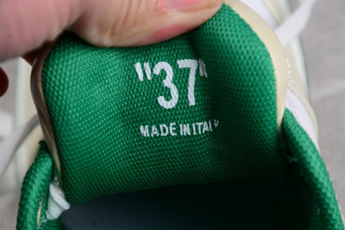 o-w out of office low-top leather sneakers