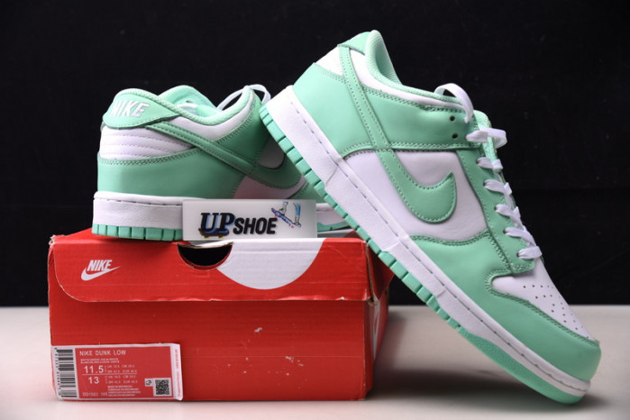nike dunk low green glow (w) dd1503-105