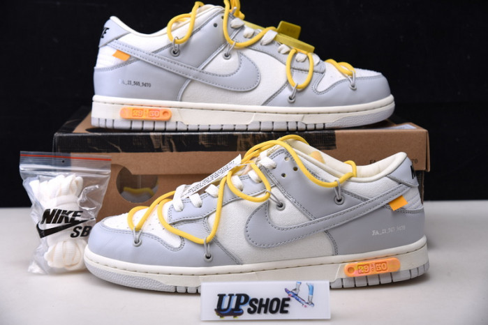 nike dunk low o-w lot 29 dm1602-103