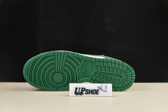 nike dunk low o-w pine green ct0856-100