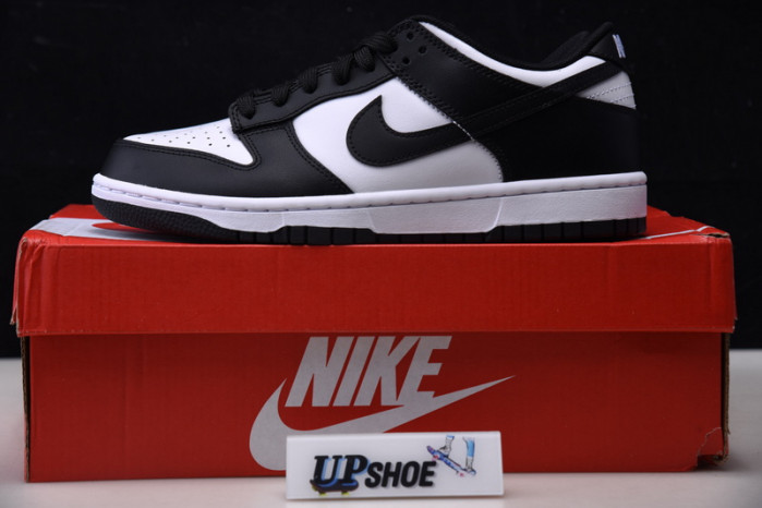 nike dunk low retro white black (2021) dd1391-100