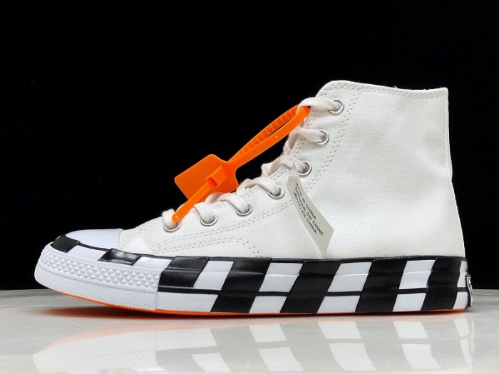 o-w x converse 2.0 white/black 163892c
