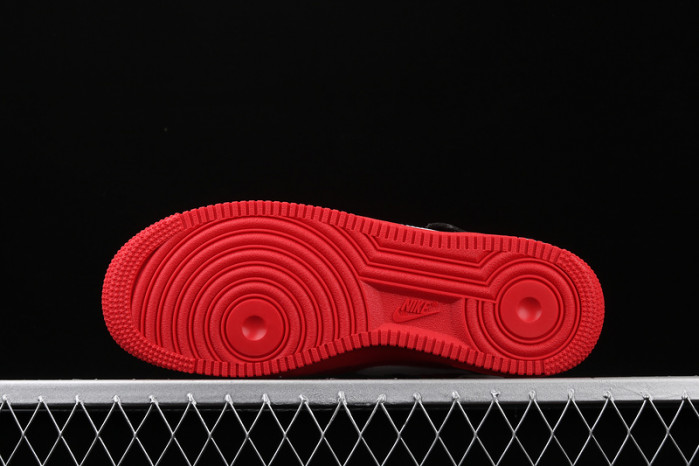 air force 1 mid utility university red 804609-605