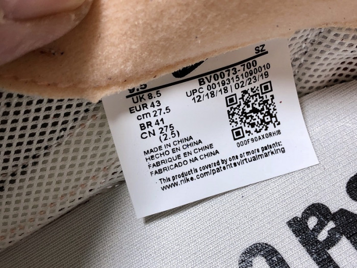 nike ld waffle sacai white blue bv0073-700