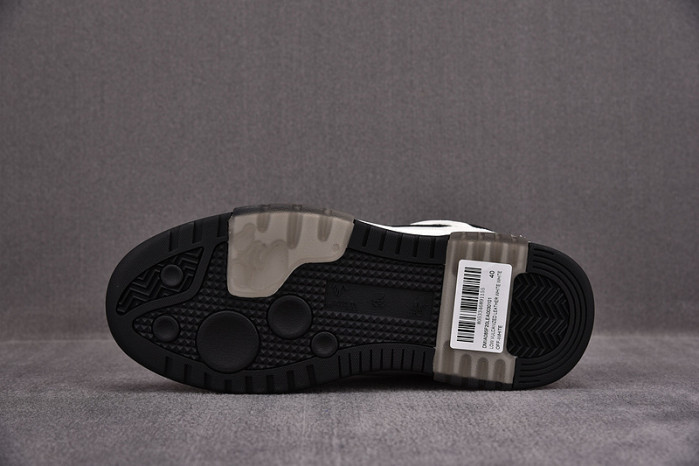 out of office low-top leather sneakers